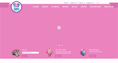 Desktop Screenshot of baskinrobbinsmea.com
